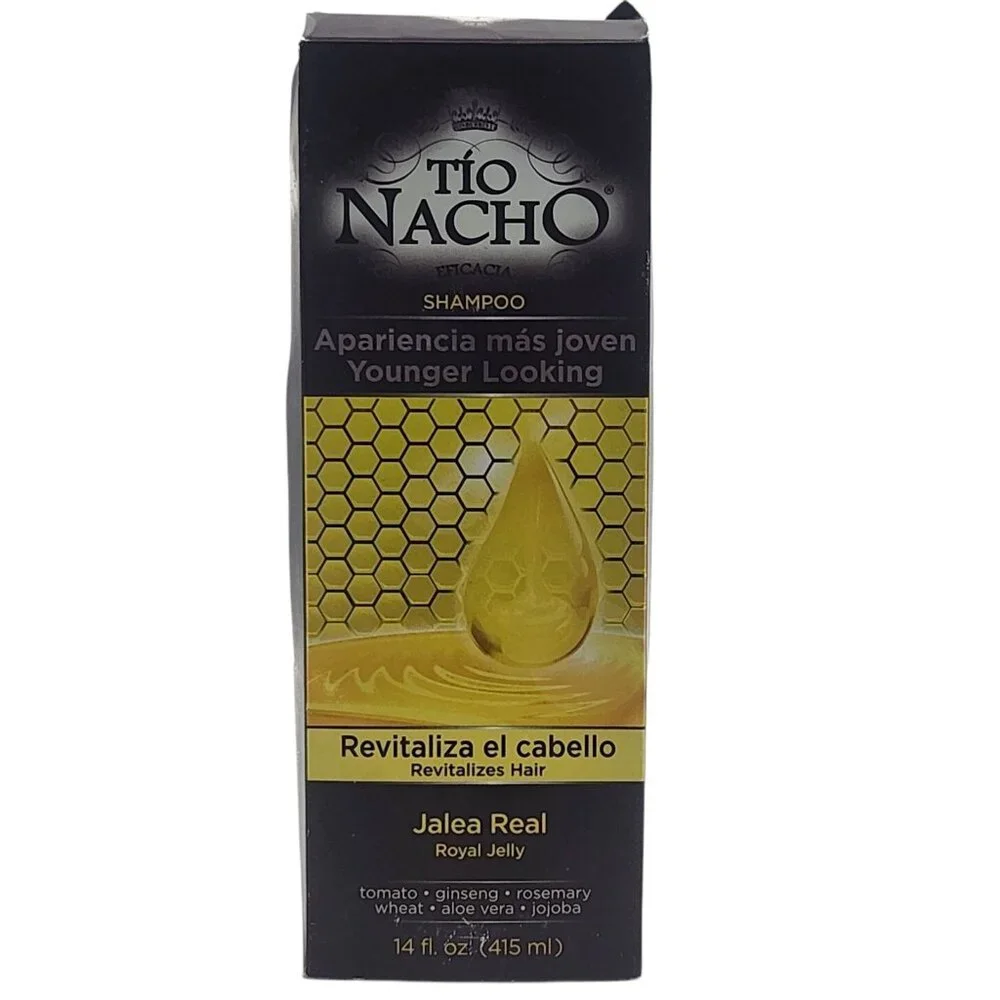 Tio‎ Nacho Younger Looking Revitalizing Shampoo 14 fl oz with Royal Jelly Jojoba